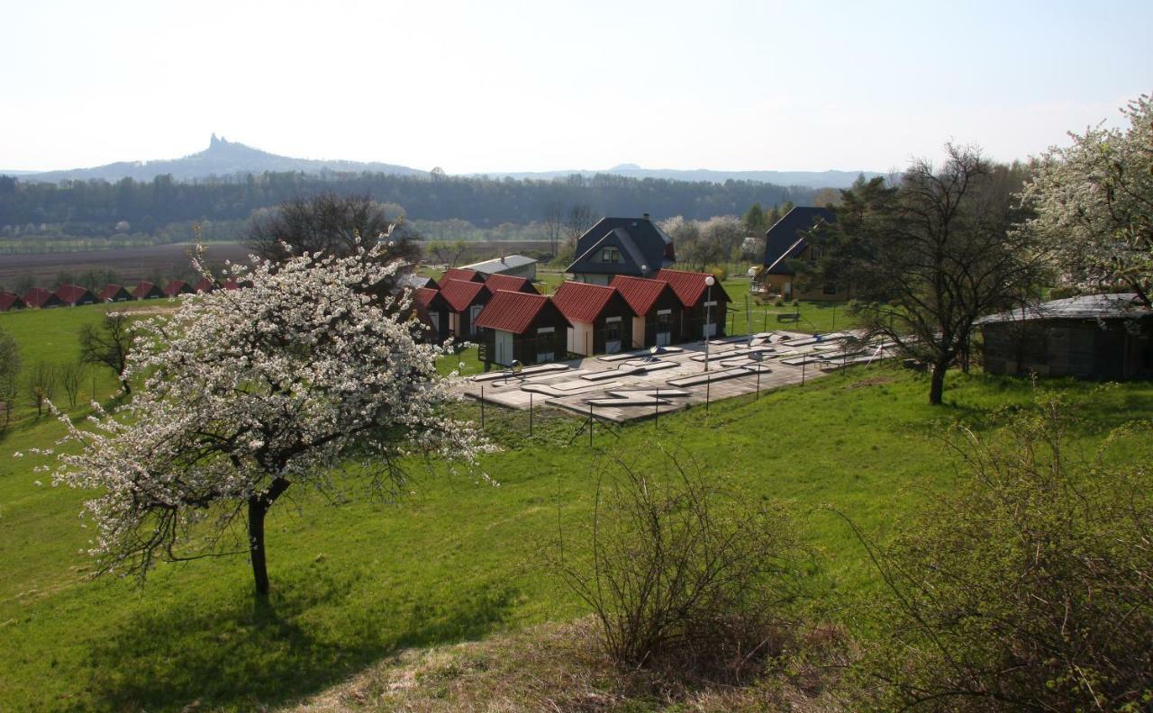 Camping v Ráji - Palda Hotel Rovensko pod Troskami Bagian luar foto